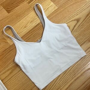 lululemon athletica White Sports Bra
